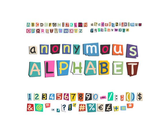 Anonymous Letters SVG Review for Embroidery Projects