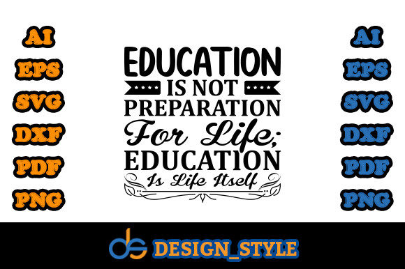 Education is Not Preparation for Life Graphics Review