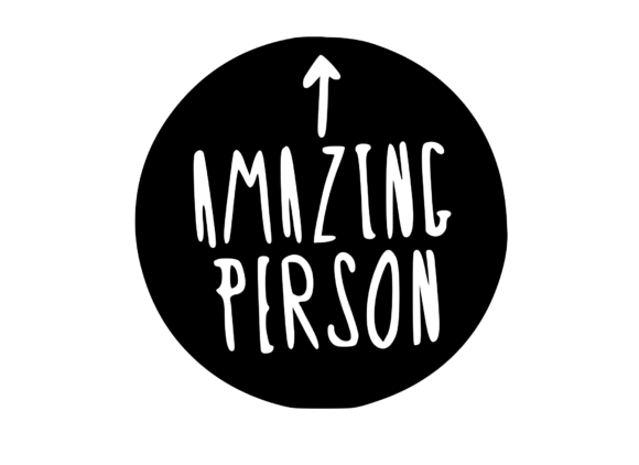 Good Job Sticker - Amazing Person for Crafts and Graphics