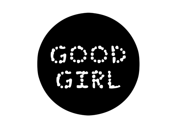 Good Job Sticker - Good Girl for Crafts and Graphics