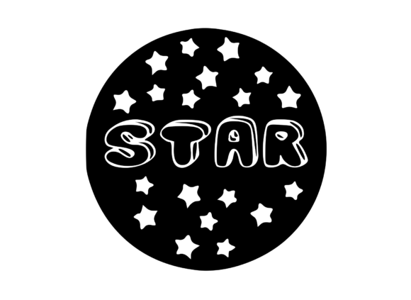 Good Job Sticker -Star of the Day V2 for Crafts and Graphics
