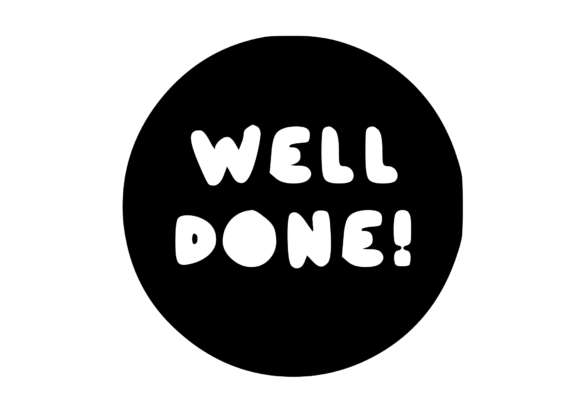 Good Job Sticker Well Done Review for Embroidery Projects