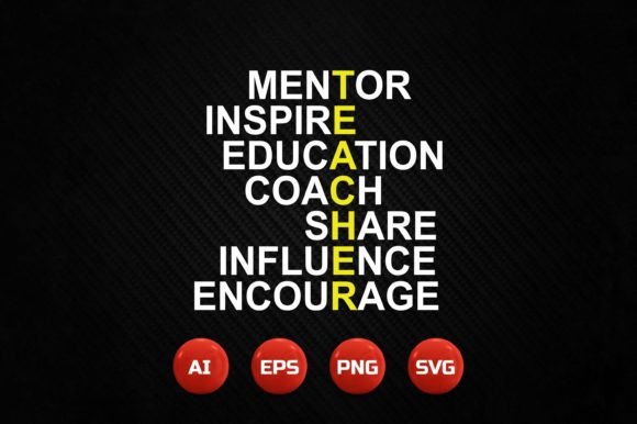 Teacher T-shirt Design 147: A Versatile Graphic for Branding and Marketing