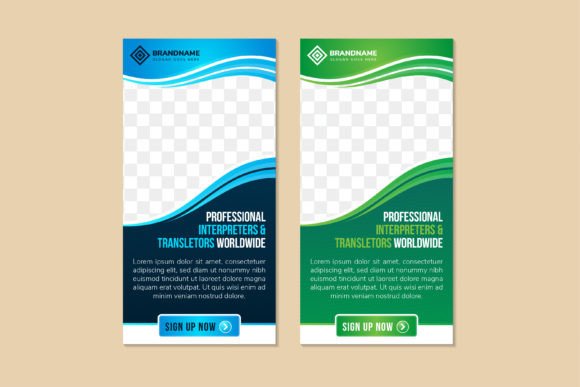 Transletor Worldwide Horizontal Banner for Social Media Templates