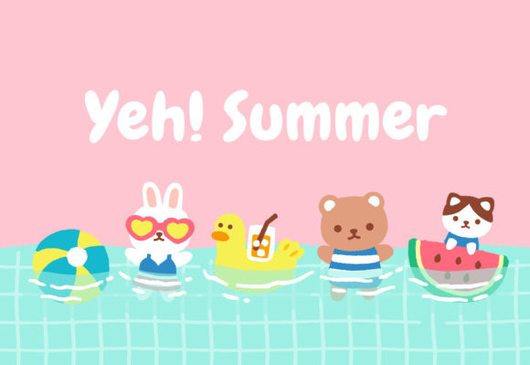 Yeh Summer Graphics for Blog and Website Design